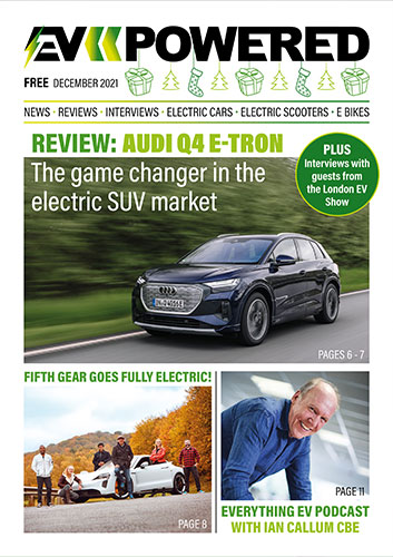The December 2021 edition of the EV Powered magazine