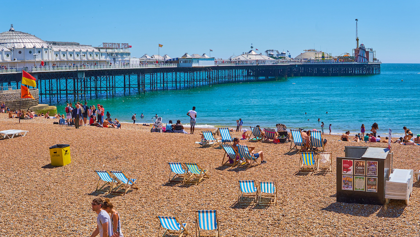 Brighton beach, Brighton and Hove