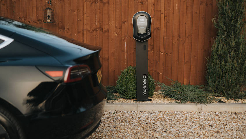 Tesla Myenergi zappi charger