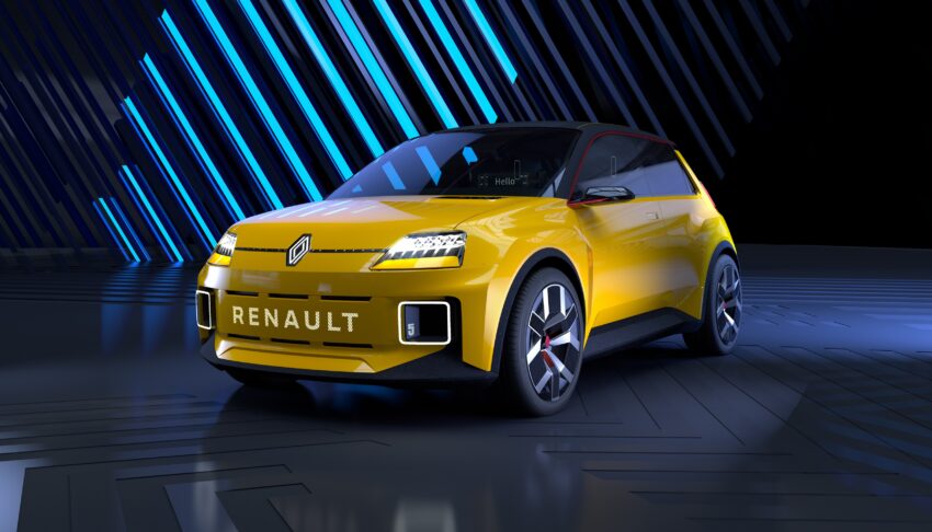 The new Renault 5 will arrive in 2024 with a 134bhp front-mounted motor, which should provide it with similar performance to today's Renault Zoe supermini.