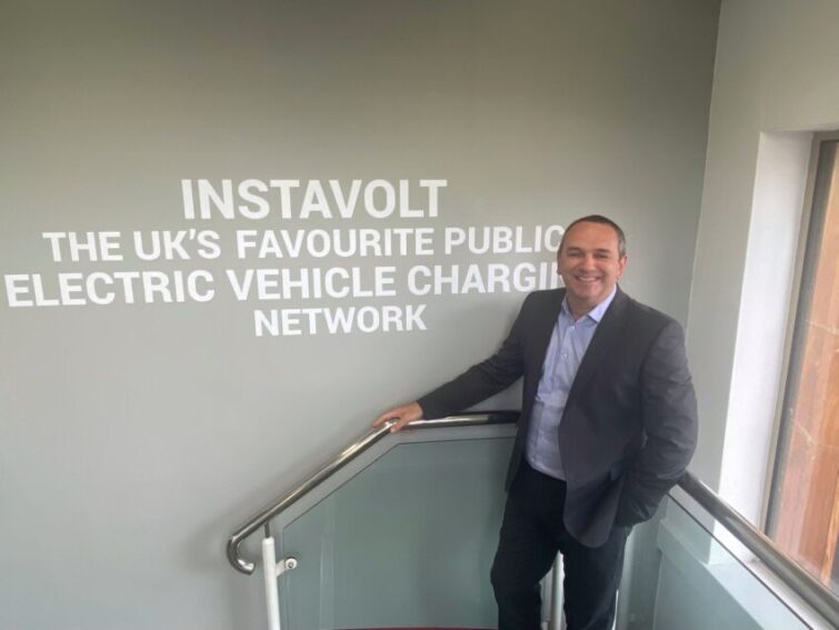 InstaVolt announces European expansion and hires Neil Hutchings to spearhead growth