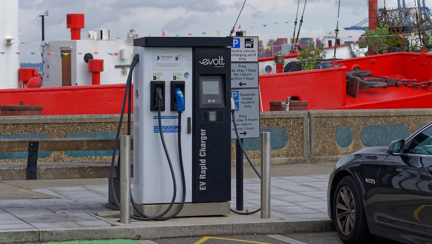evolt ev rapid electric vehicle charging