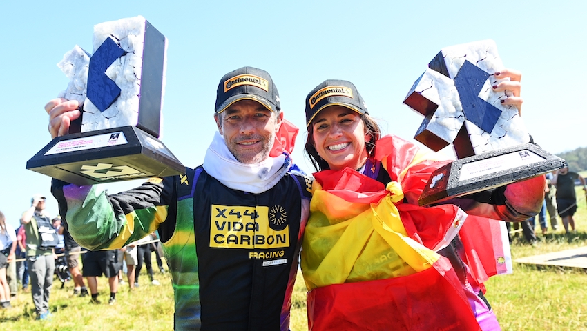 Cristina Gutiérrez and Sébastien Loeb bring home first Extreme E title for X44 Vida Carbon Racing