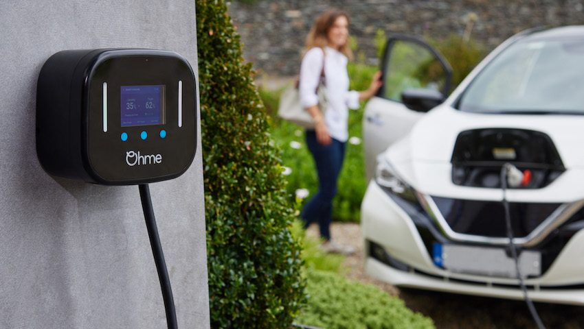 Ohme smart charging EV
