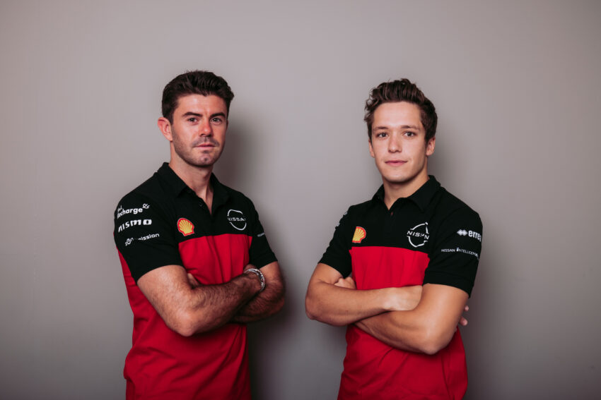 Norman Nato (L) and Sacha Fenestraz will lead Nissan Formula E Team into Gen3.