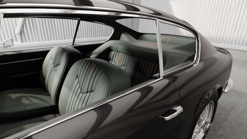 Lunaz Aston Martin DB6 interior