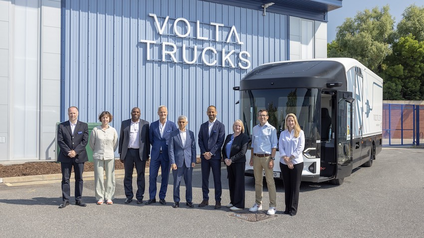 Volta Trucks Tottenham