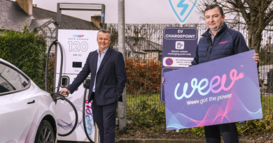 Weev installs Enniskillen’s first rapid EV charger