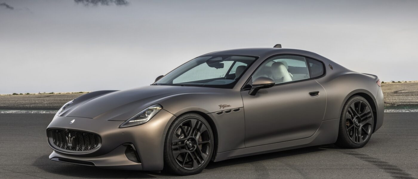 The House of the Trident’s journey toward electrification has already begun with the introduction of the GranTurismo Folgore, which is now available to order in the UK.