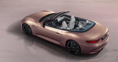 Maserati has revealed its third all-electric model – the Grancabrio Folgore.