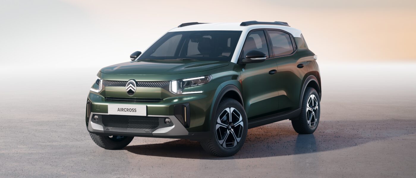 Citroen has given a first look at its new C3 Aircross which will be available as an EV for the first time when it goes on sale later this year.