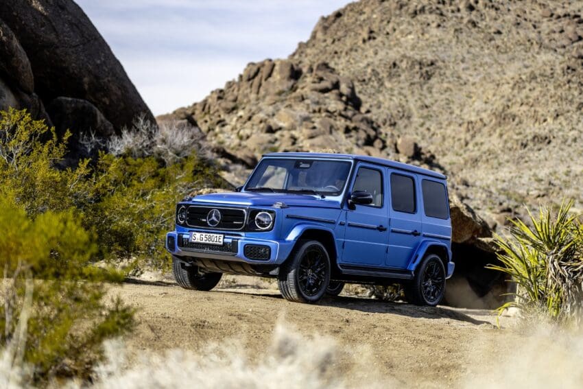 Mercedes has revealed the first all-electric G-Class, promising the zero-emissions 4x4 is just as capable as its combustion-powered counterparts.