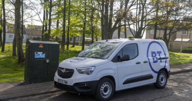 BT Group has activated the first EV charge point created from an upgraded on-street cabinet.