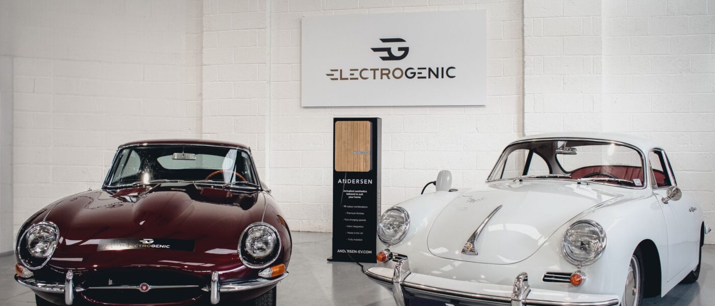 Classic car conversion specialist Electrogenic has chosen Andersen EV as its official home charging partner.