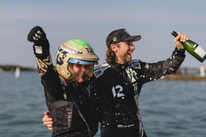 Team owner and seven-time Super Bowl champion Tom Brady expressed immense pride and joy as his pilots, Sam Coleman from Saundersfoot and Emma Kimiläinen, secured the top podium spot.