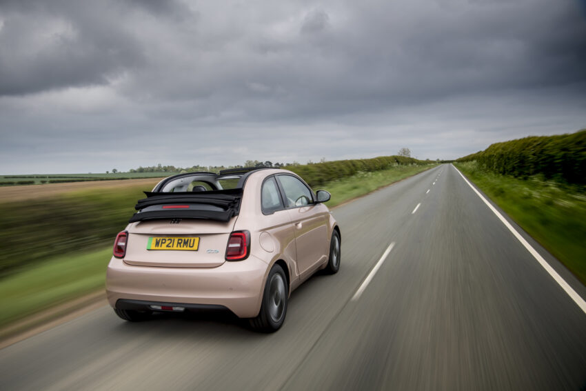 Fiat 500e convertible