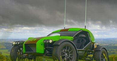 Ariel, the British firm behind extreme lightweight cars such as the Atom and Nomad, has given a glimpse of its plans for an all-electric model with the e-Nomad.