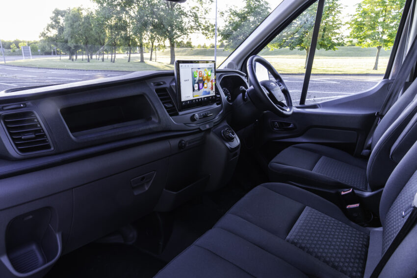 2024 Ford E-Transit interior