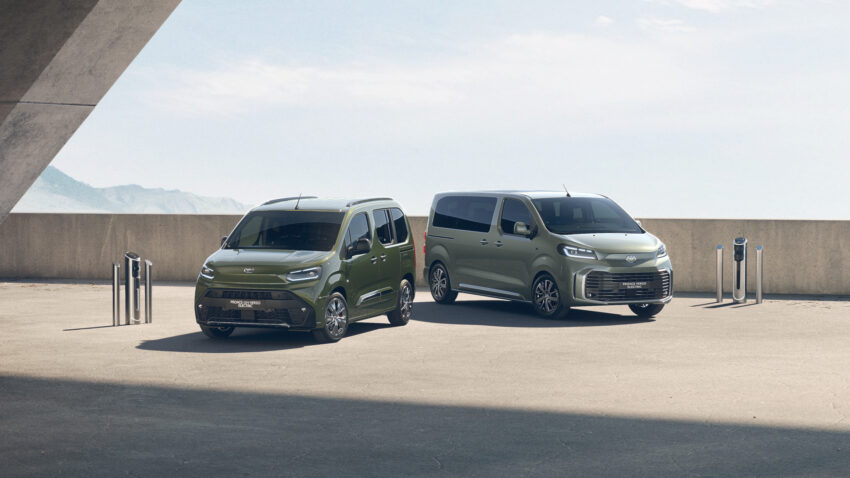 Toyota has announced that the Verso people carrier versions of its Proace and Proace City will be all-electric from September.