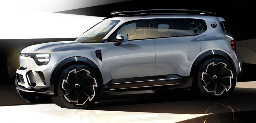 Smart has given a glimpse of how its new #5 family SUV will look, ahead of the car’s worldwide reveal later this month.