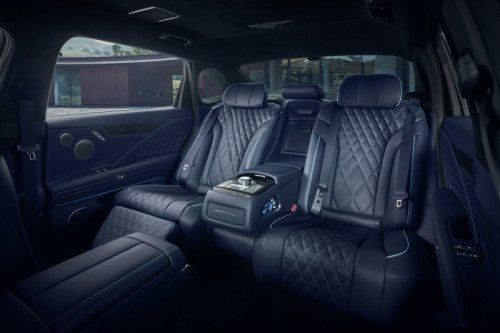 2025 Genesis Electrified G80 rear seats