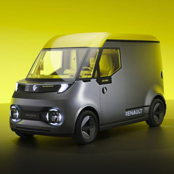 Renault has revived the Estafette name as a new all-electric delivery van intended for city centre use.