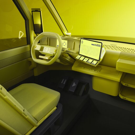 Renault Estafette Concept EV cabin