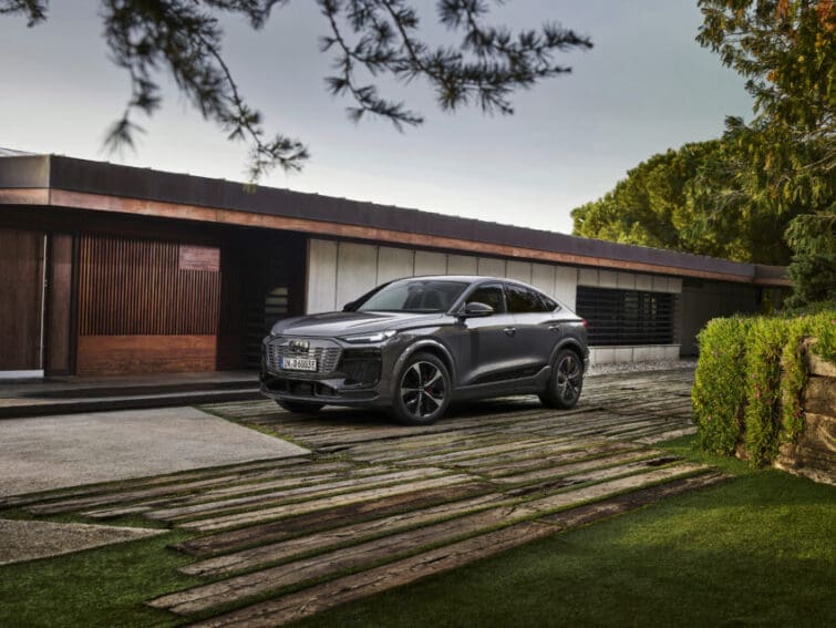 Audi is expanding its electric vehicle lineup with the introduction of the Q6 Sportback e-tron, a sleek and sporty version of its popular SUV design.