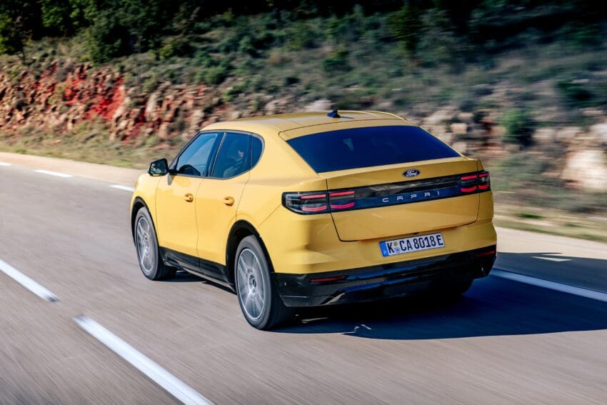 2024 Ford Capri Vivid Yellow