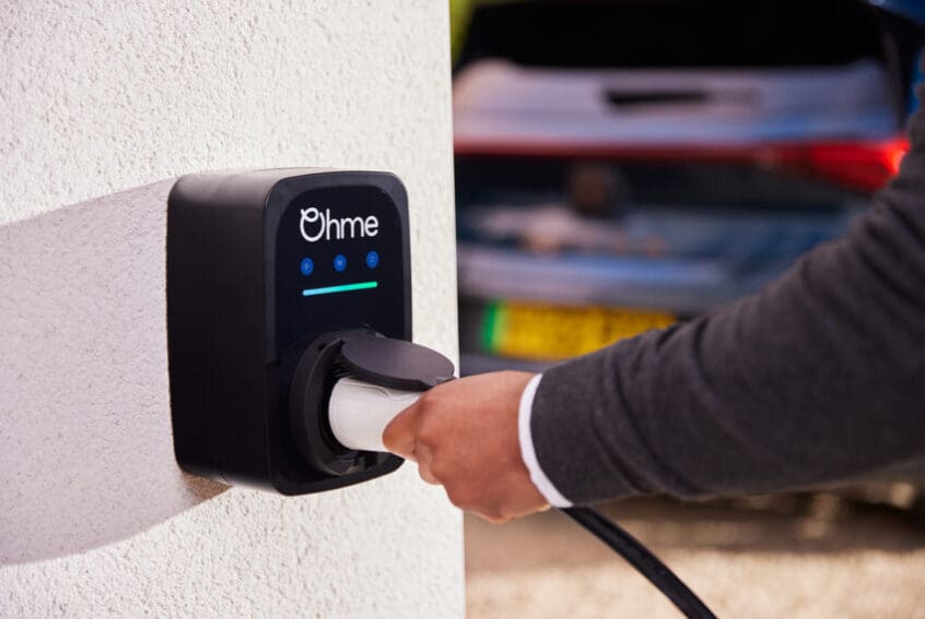 EV owners can now buy an Ohme home charger through high street chain Currys.