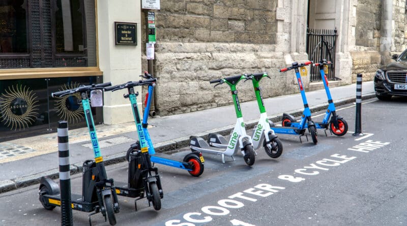 Transport for London (TfL) is exploring the possibility of raising the speed limit for rental e-scooters and reducing the age restriction for riders, despite concerns over safety, according to a report by London Councils.