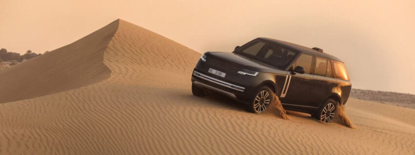 Range Rover has revealed new images of its first all-electric model as it undergoes final testing. 