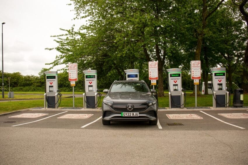 EV public charging station