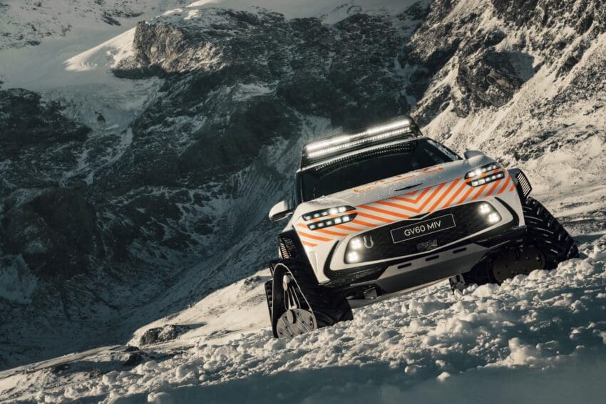 Korean premium car brand has built a one-off mountain rescue version of its GV60 EV.