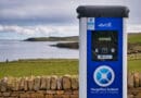 chargeplace scotland ev charger in hoswick