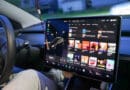 Car touchscreen for in-car entertainment