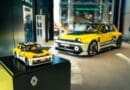 Lego Renault Turbo 5E with full-sized car