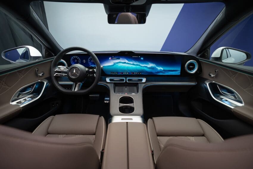 Mercedes C-Class EV seats 