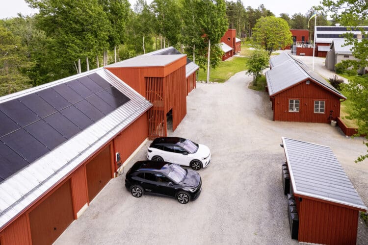 Volkswagen EVs in V2G trial in Stenberg Sweden