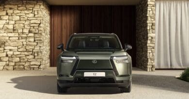 Lexus TZ SUV electric front view