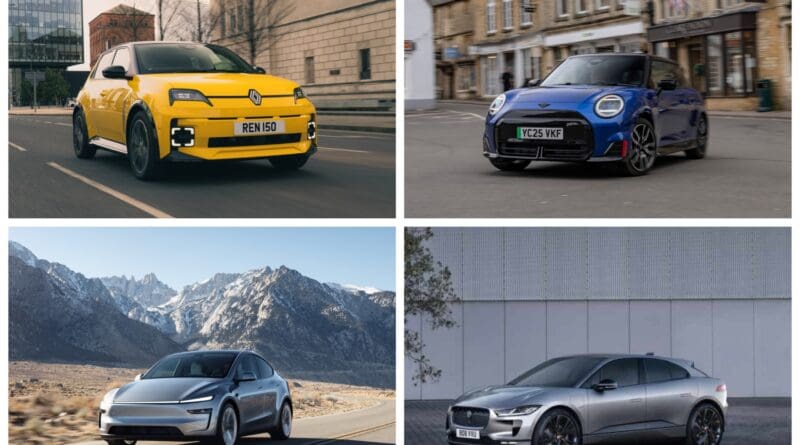 electric car insurance UKs cheapest and most expensive models