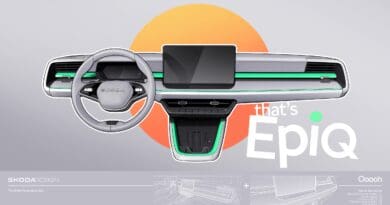 Skoda Epiq 2026 EV interior design