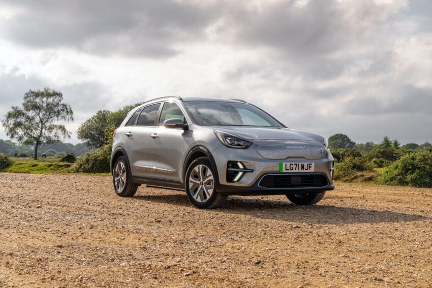 Kia E-Niro front 3/4