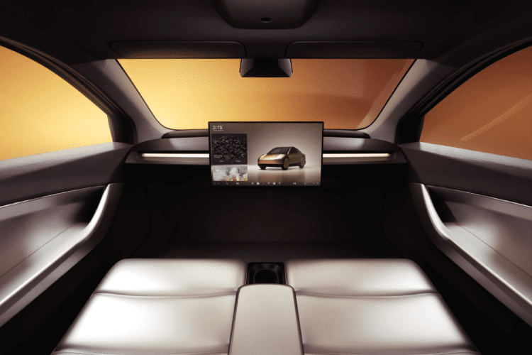 Tesla Cybercab interior
