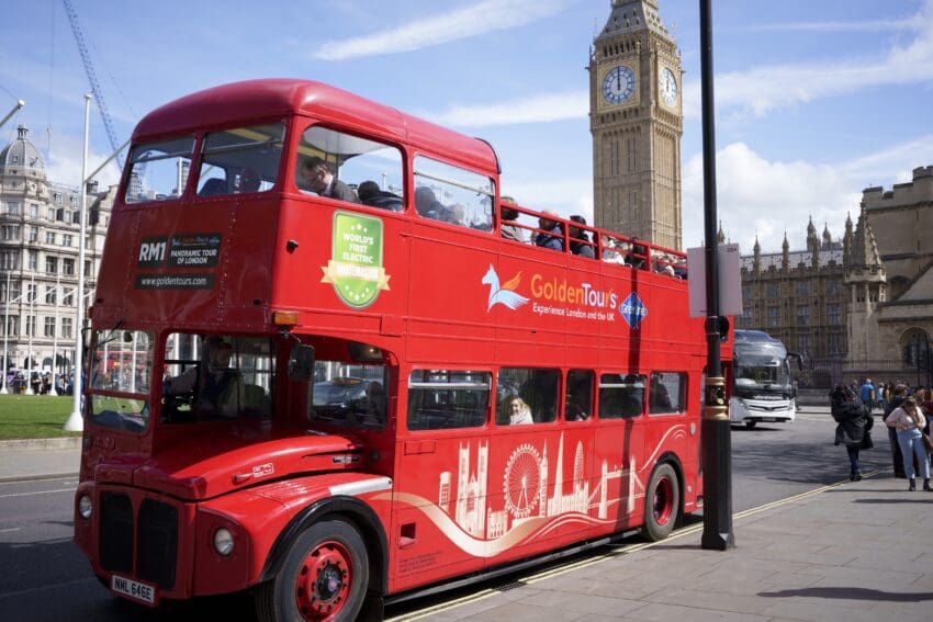 Iconic London Routemaster goes electric in world-first project